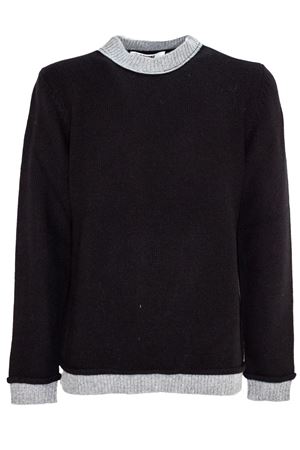 Black virgin wool sweater MAURO GRIFONI | GT110008128003